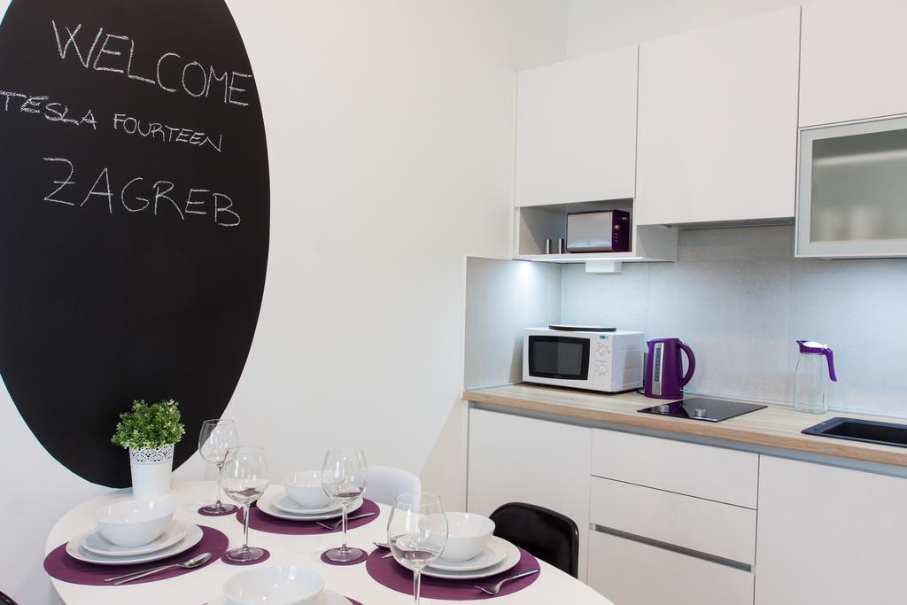 Tesla Boutique Apartments & Rooms Zagreb Phòng bức ảnh